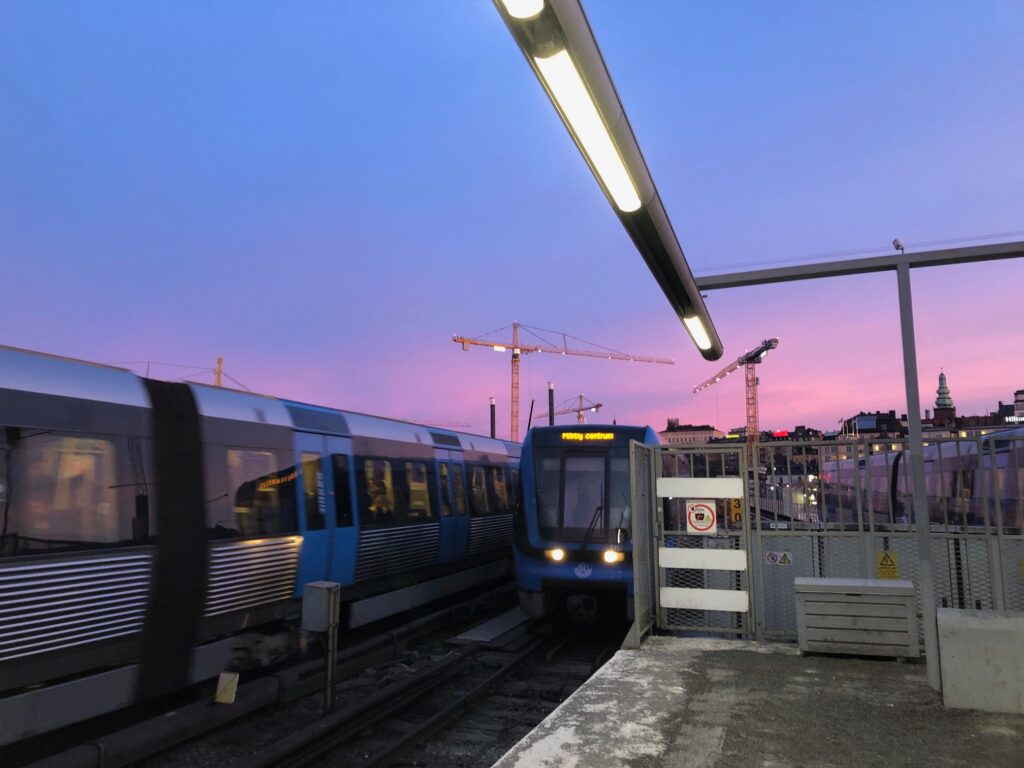 Stockholm, tunnelbana , Gamla Stan