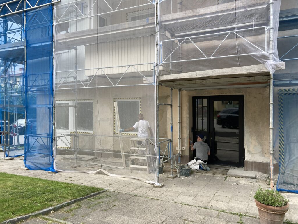 Fasad, renovering