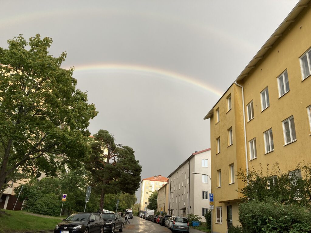 Fasad regnbåge