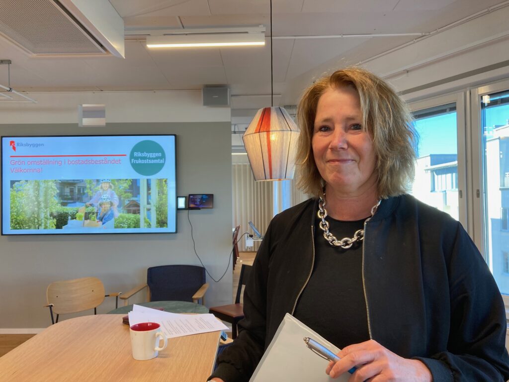 Johanna Frelin, vd Riksbyggen