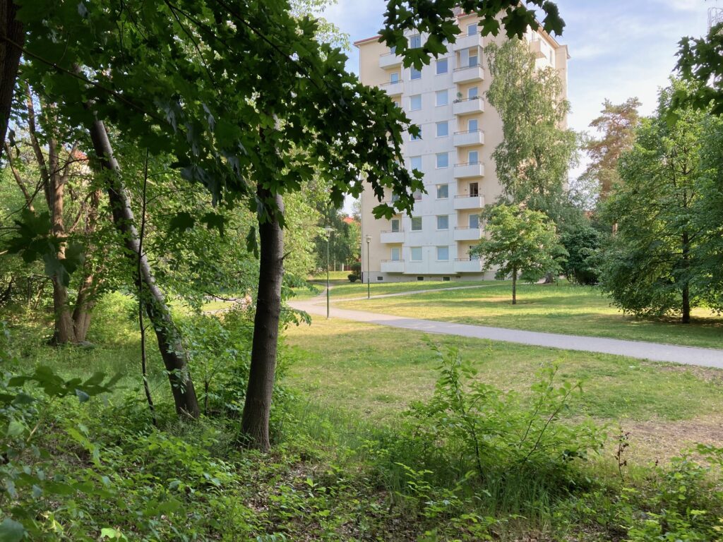 Park och bostad